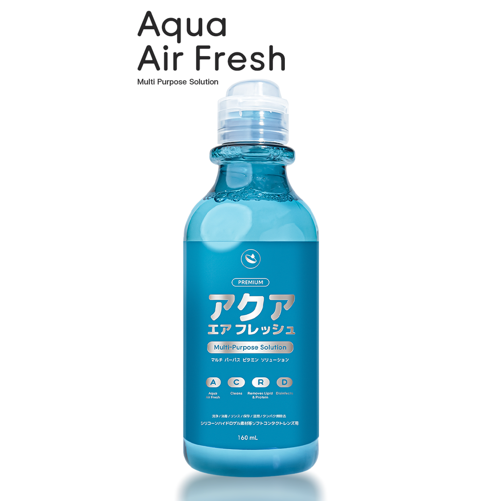 น้ำยาทำความสะอาดคอนแทคเลนส์ Aqua Air Fresh